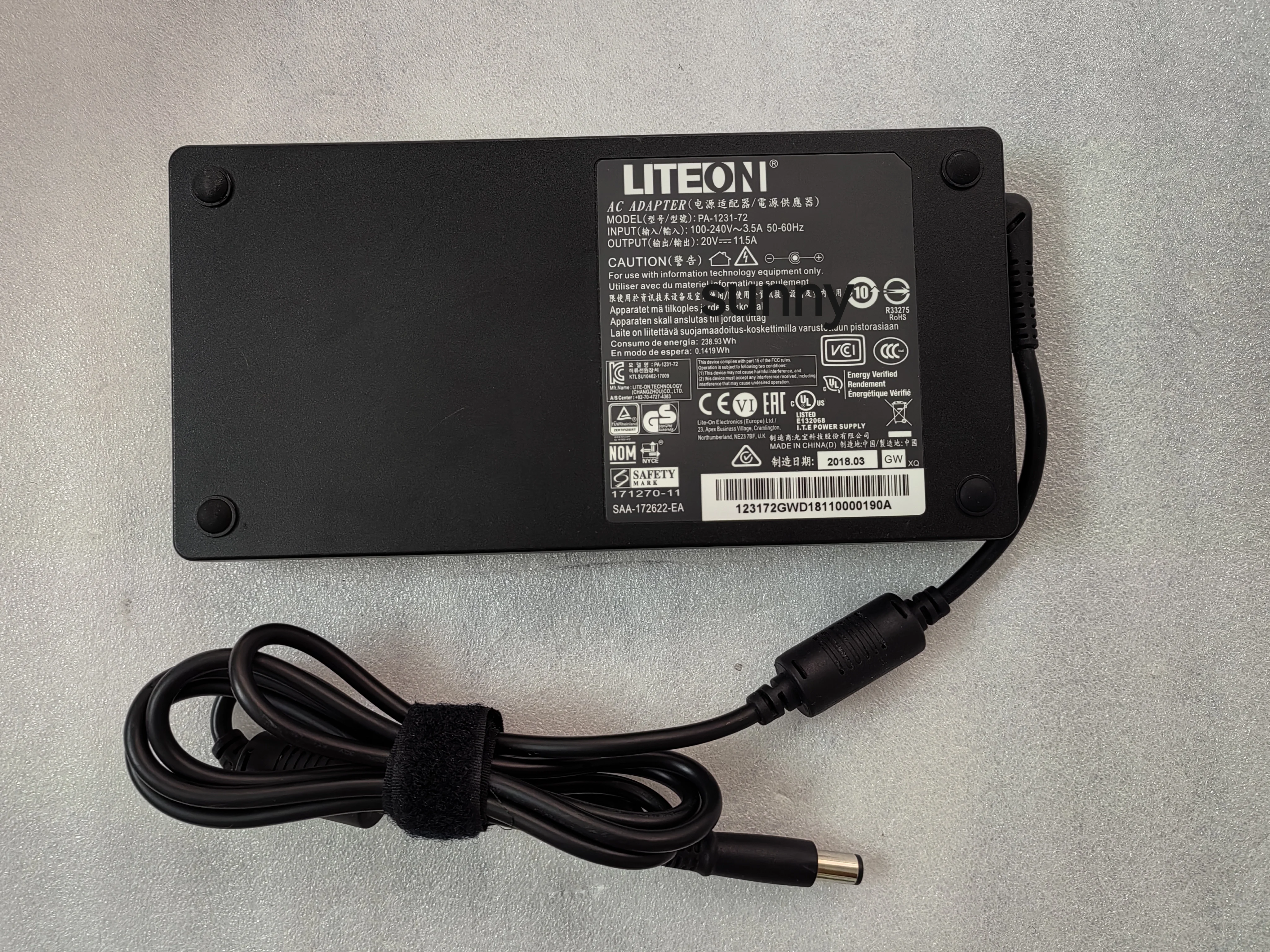 Oem Slim Liteon 20V…