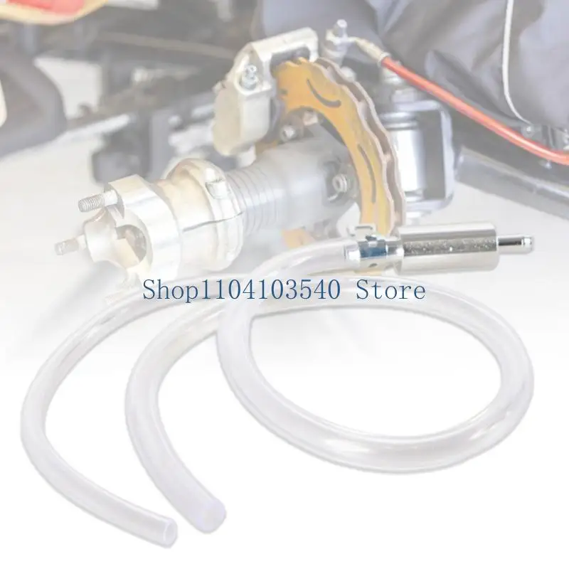 02DC Brake Fluid Bleeder Hose with One Way Not-Return Check Valves Car Vehicle Motorcycle Brake Clutch Bleeder Hose