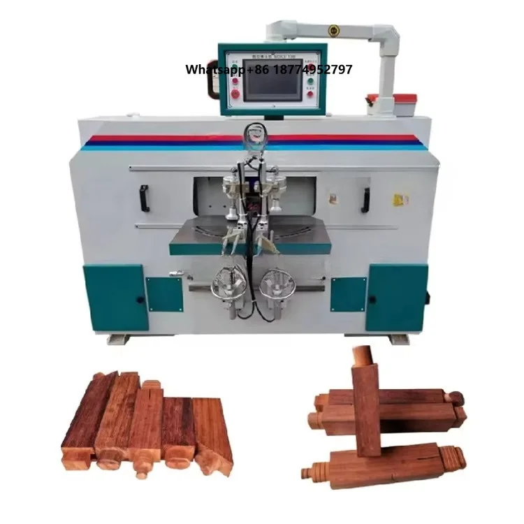 Mdk3113 CNC Automatic Door Frame Mortise and Tenon Machine Wood Tenoning Machine Triangular Square Tenon Machine for Chair Leg