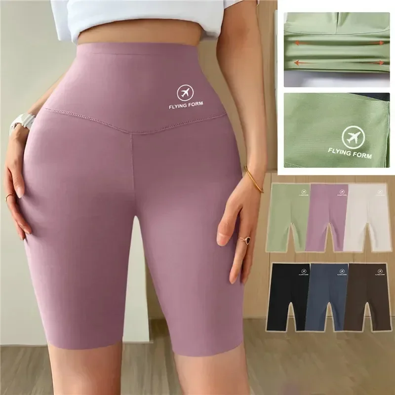 M-XL Women Shorts Sports Shorts For Women New Cycling Jogging Fitness High Waist Push Up Gym shorts Leggings Yoga Clothing - Image 3