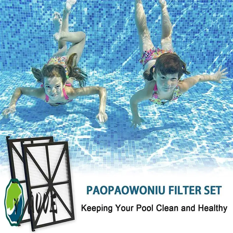 Paquete de 2 cartuchos de filtro de limpiador de piscinas robótico de repuesto RCX70101PAK2 para Hayward Tigershark, Sharkvac, Aqua Vac