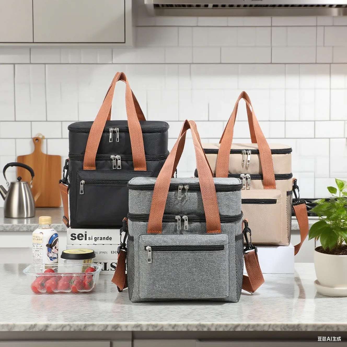 Insulated Picnic Lunch Bag 6