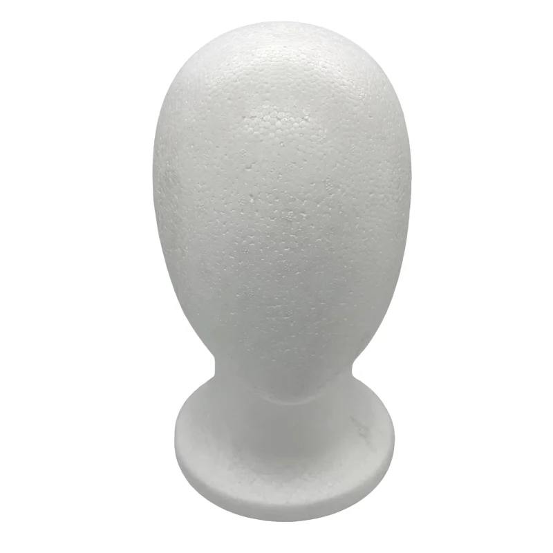 High Mannequin Head Polystyrene Foam Display Rack