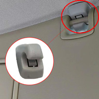 For Chevrolet Spark 2011 2012 2013 2014 2015 2016 2017 2018 2019 2020 Car Sunshade Clip Gray Car Sunshade Support Clip