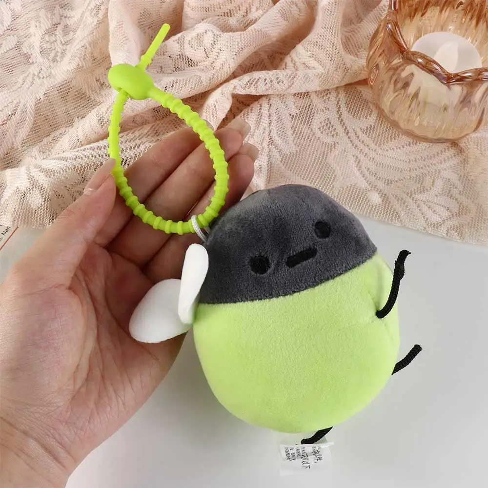 

Firefly Firefly Plush Doll Keychain Plush Light-emitting Cartoon Light-emitting Firefly Pendant Glowing Jewelry