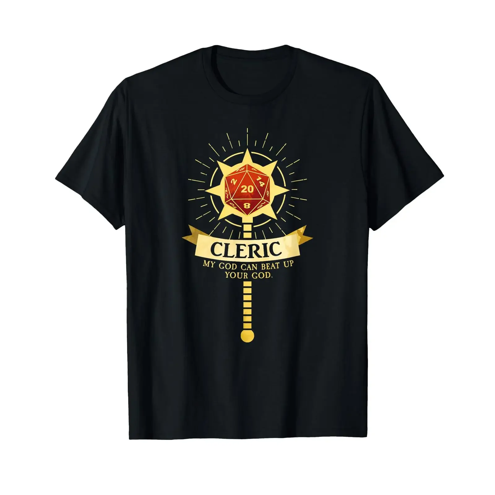 Cleric Class T Shirt black vintage Washed streetwear Comfortable Versatile graphic Casual Slightly Unisex homme