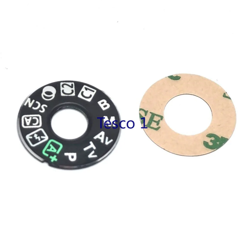 New Top Cover Function Dial Model Button Label For Canon EOS 80D Camera Repair Part