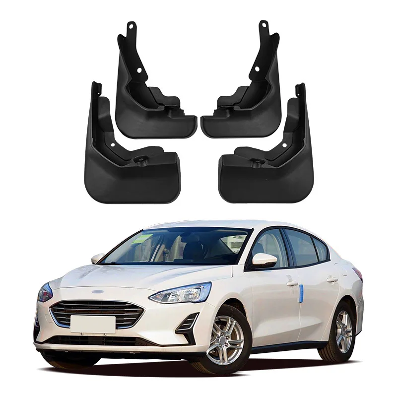 Für 2018-2020 Ford Focus Saloon Weiche Schmutzfänger vorne und hinten Spritzschutz Autozubehör