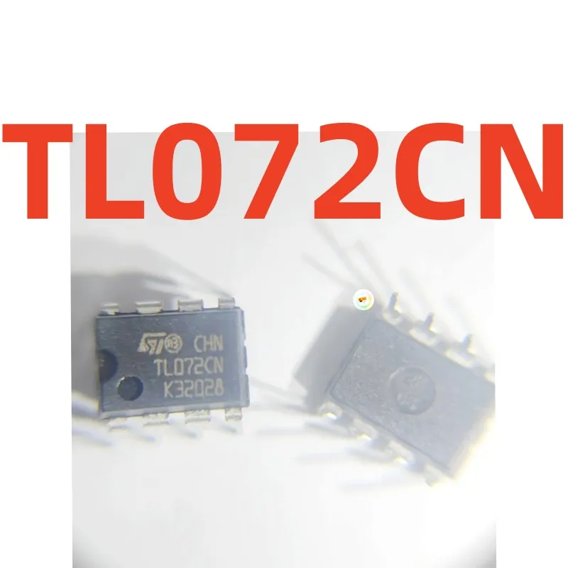 100% new and original   TL072CN   encapsulation  DIP8  operational amplifier