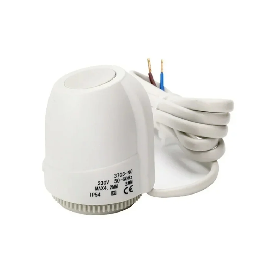For Home Heating Systems Electric Actuator Automatic Flow Shutdown HVAC System Temperature Regulator 90 Cm Cable Length