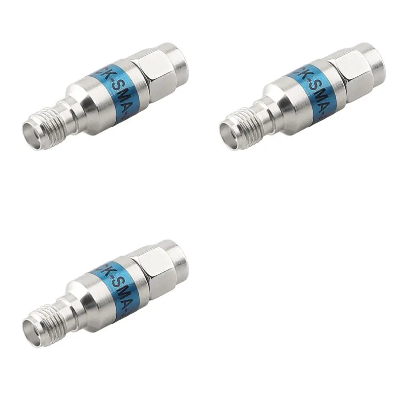 A96K-3X SMA DC Block DC 6Ghz 2W Ternary Alloy DC Block Tri- Alloy Straightener Insulator RF Signal Connector