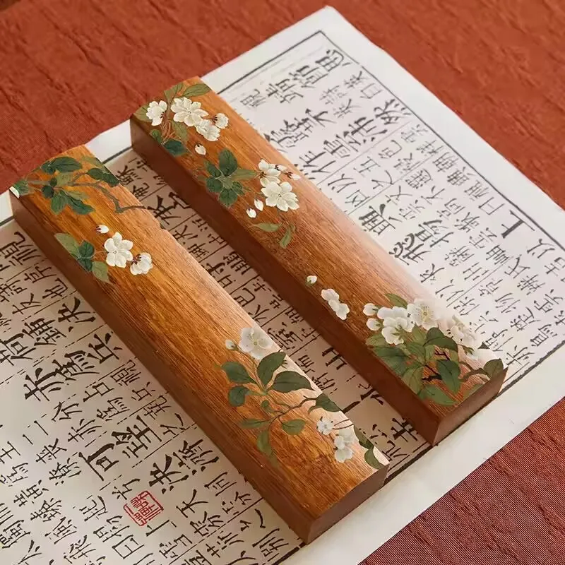 traditional-vintage-metal-bamboo-paper-press-beginner-brush-calligraphy-writing-paper-weight-chinese-style-stationery-supplies
