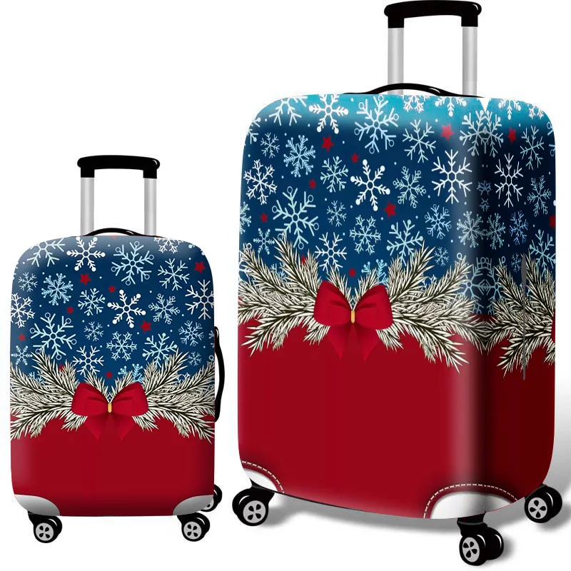 Ty Christmas Bagage Cover Stretch Stof Stofbeschermer Koffer Dekking Geschikt Voor 18-32in Reisaccessoires