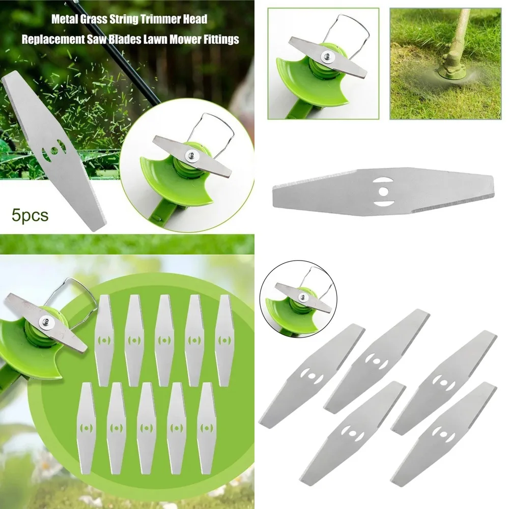 5/10/15PCS Replacement Saw Blades Metal Grass String Trimmer