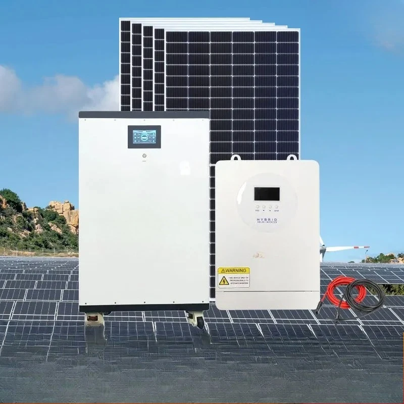 6200W off-grid photovoltaic power generation system, 15 kWh photovoltaic power generation system kit, home photovoltaic energy s