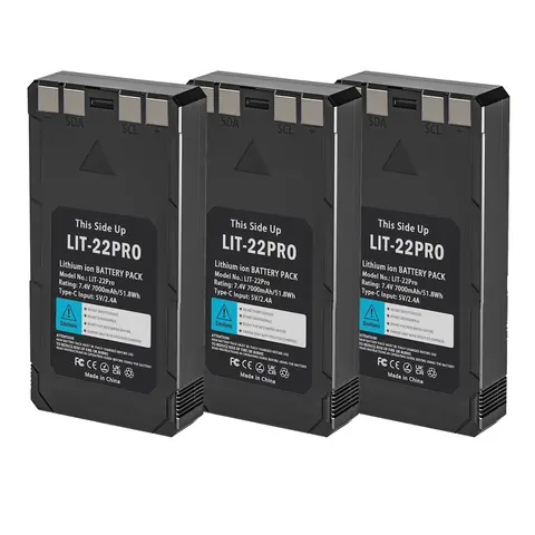 แบตเตอรี่ลิเธียมทดแทน 7000mAh สําหรับ SPYPOINT LIT-22 Cellular Trail กล้อง Flex-M Flex-S Flex G-36 Flex-Plus