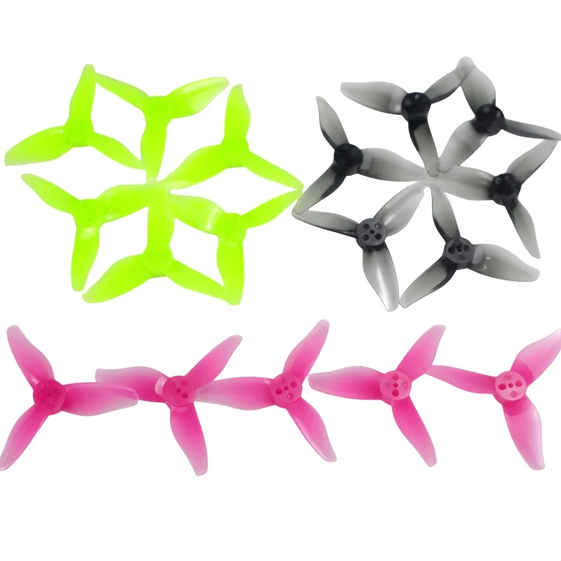 

4 pairs/8 pieces Gemfan2023 2X2.3X3 3 blades toothpick propeller 1.5mm for FPV racing drone