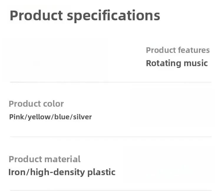 Music box, birthday gift ornament