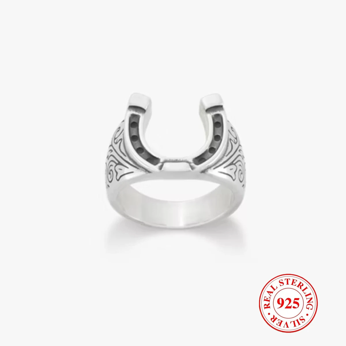 

1pc S925 sterling silver Magnet Ring, DIY ring, Unique and Retro style DIY ring , for daily, party, and banquet decoration gift