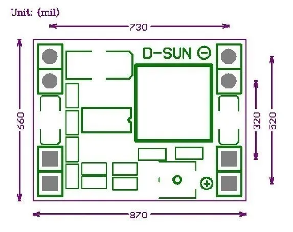 MP1584EN 3A 3.3/5/9/12V Ultra-Kleine Größe DC-DC Schritt Unten Liefern Modul Einstellbar power Schritt-unten Absteigenden Ausgang MP1584 – Detail 1