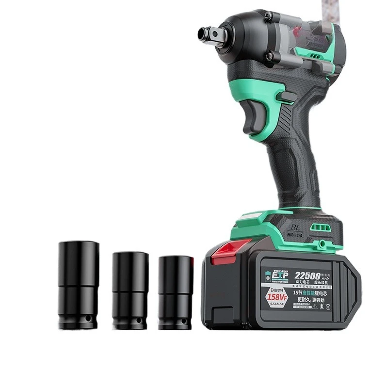 

Brushless electric wrench large torque impact lithium electric wind cannon small impact charging board sleeve