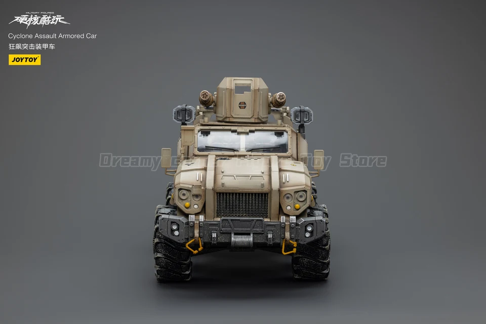 In Stock】JOYTOY MILITARY FIGURES Cyclone Assault Armored Car 1/18