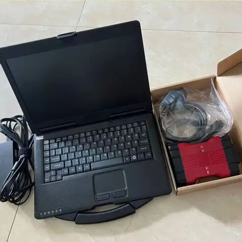 VCM2 Car Diagnostic Tool VCM II VCM IDS V128 for Mazda for Frd in CF53 Laptop Full Set Ready to Work