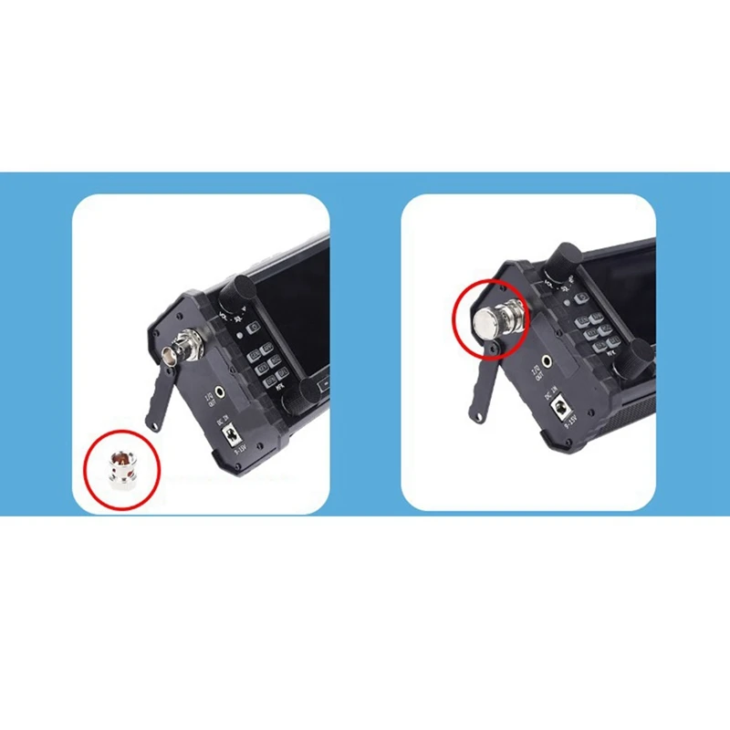 1 Set Mobile Radio Bracket Side Handle Mobile Radio Bracket Protective Handle Bracket For XIEGU X6100 Outdoor Uses