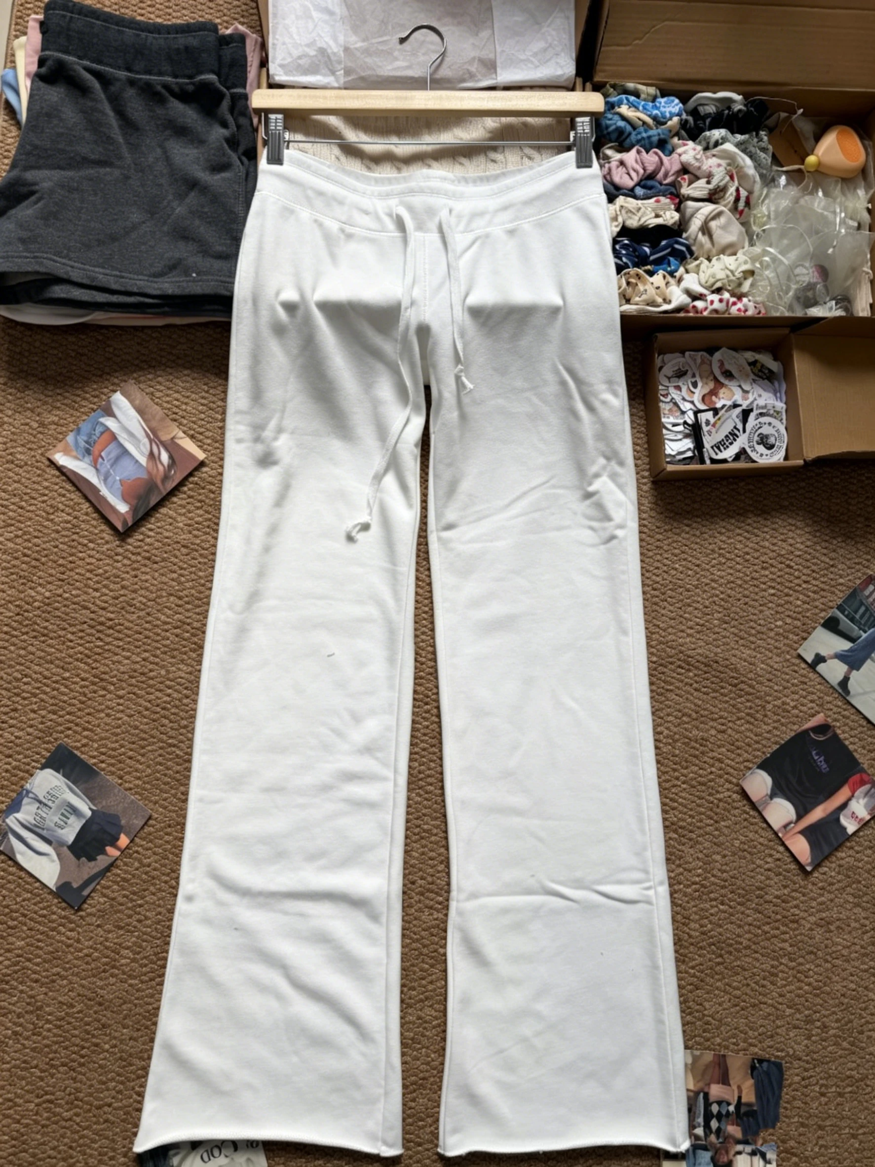White-Raw Hem