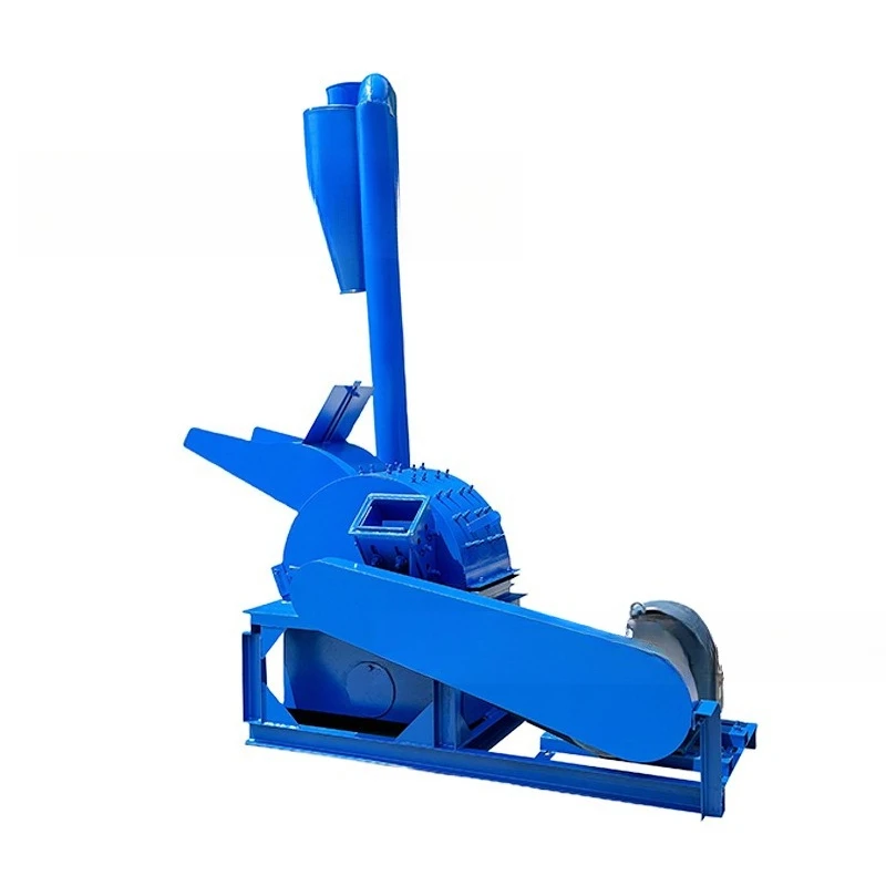 

Shiitake mushroom base wood crusher, wet and dry mobile branch crusher, leaf tree coconut shell wood