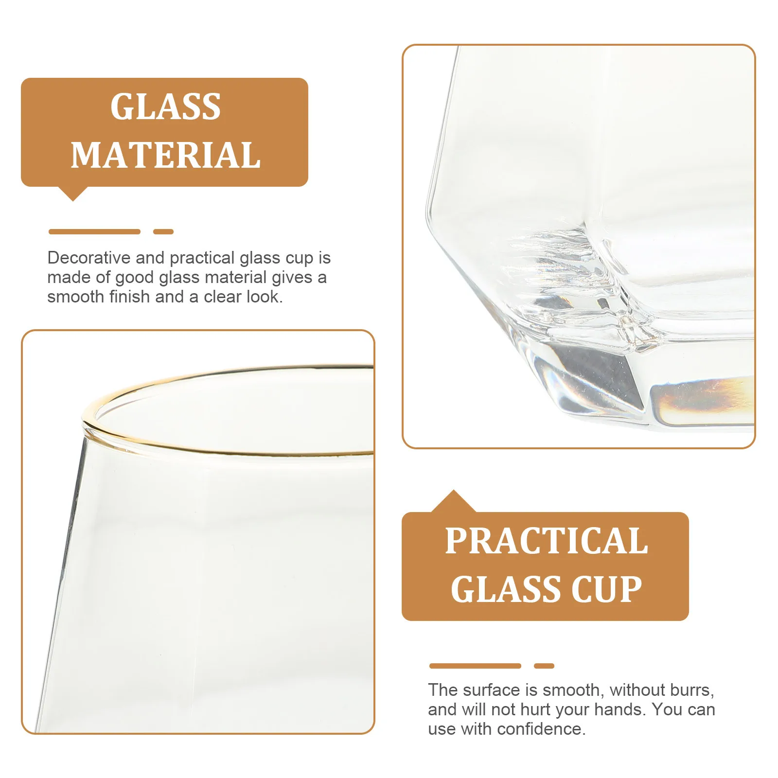 

Drinking Glasses Pretty Cups Mug Transparent Beverage Small Juice Drinkware Clear