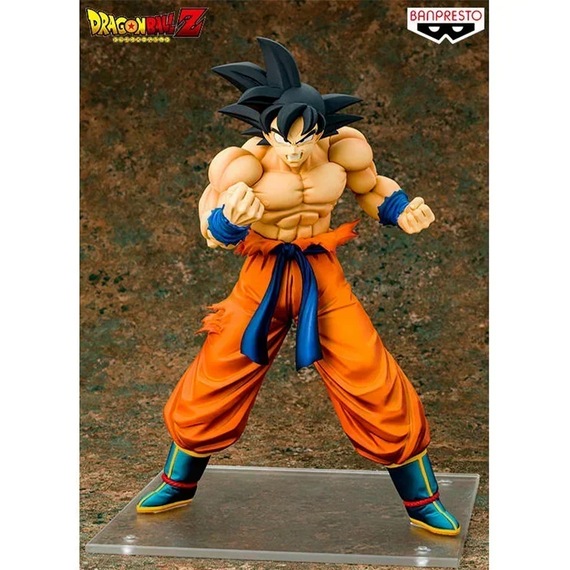 In Voorraad Originele Bandai BANPRESTO Dragon Ball Echt Son Goku MAXIMATIC Anime Figuur Model Pop Collectible Ornamenten Speelgoed Gift