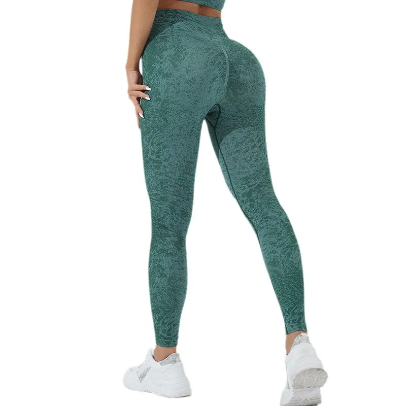 Women Yoga Leggings High Waist Exercise Sports Trousers Running Fitness Gym Leggings Hip Lifting Femme Pants