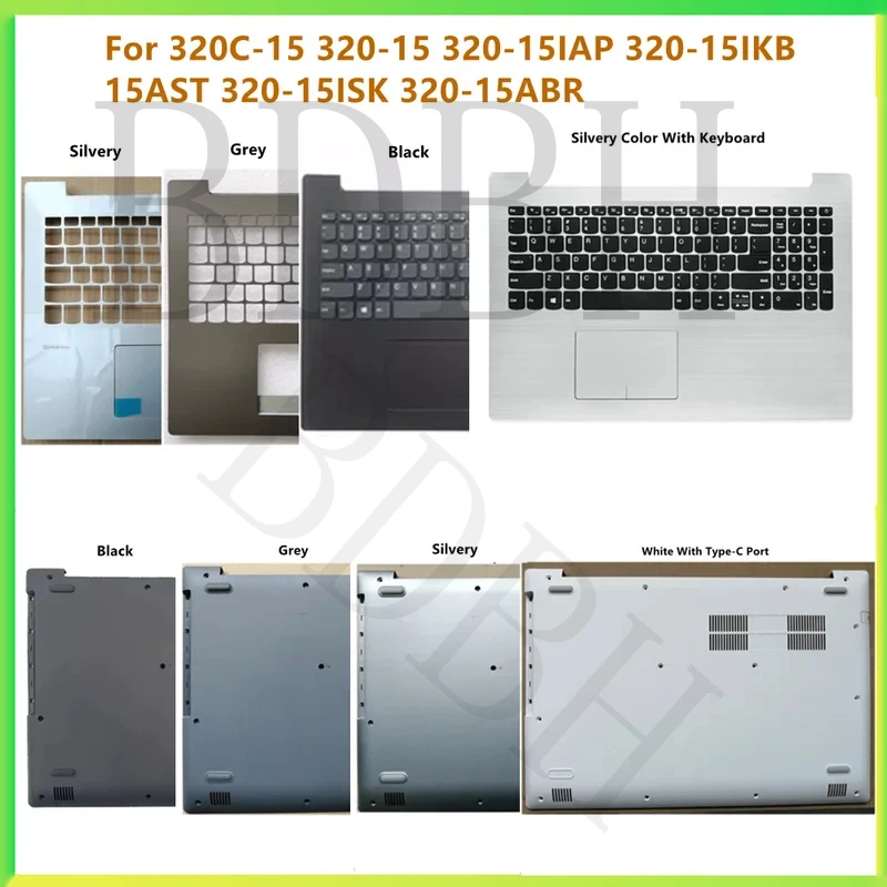 Carcasa Superior con Reposamanos y Cubierta Inferior para Lenovo 320-15 320-15ISK 320-15IAP 320-15IKB 320-15AST 320-15ABR 320C-15