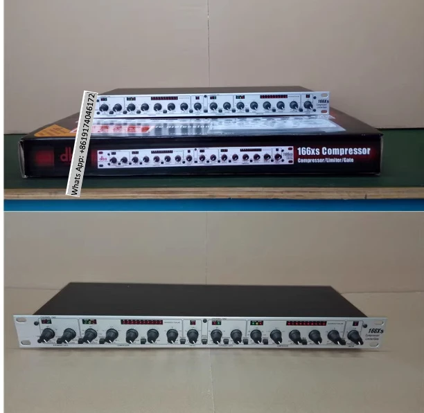 1PCS 166XL.166xs.266xl Professional Stage Limiter Dual Channel High Precision Compression Limiter