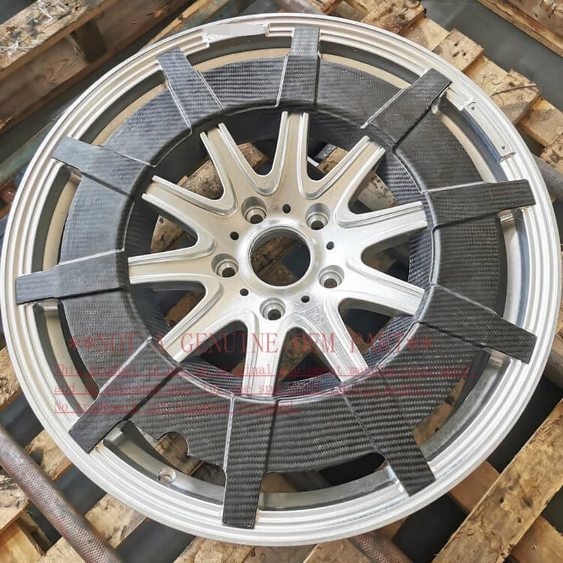 For Mercedes Benz G Class Brabus 22 Inch Hongxin Forged Wheel With Carbon Fiber Decorative Cover Plate