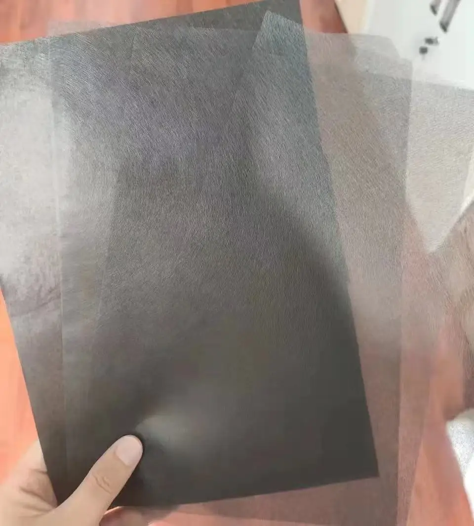 

Carbon fiber surface felt, carbon felt, carbon fiber thin felt, conductive, high-strength, corrosion-resistant