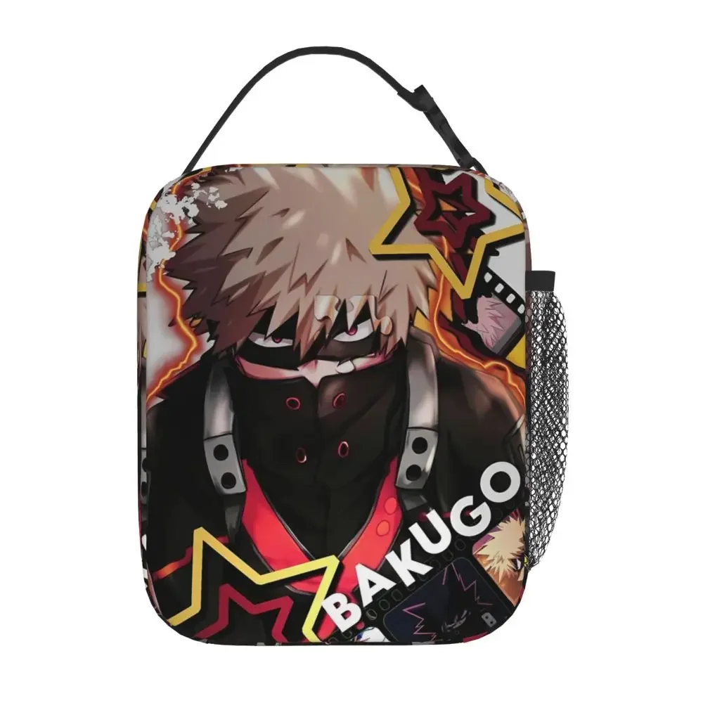 

2025 New styleMy Hero Academia Lunch Bag Lunch Container New Arrival Cooler Thermal Lunch Box For Office