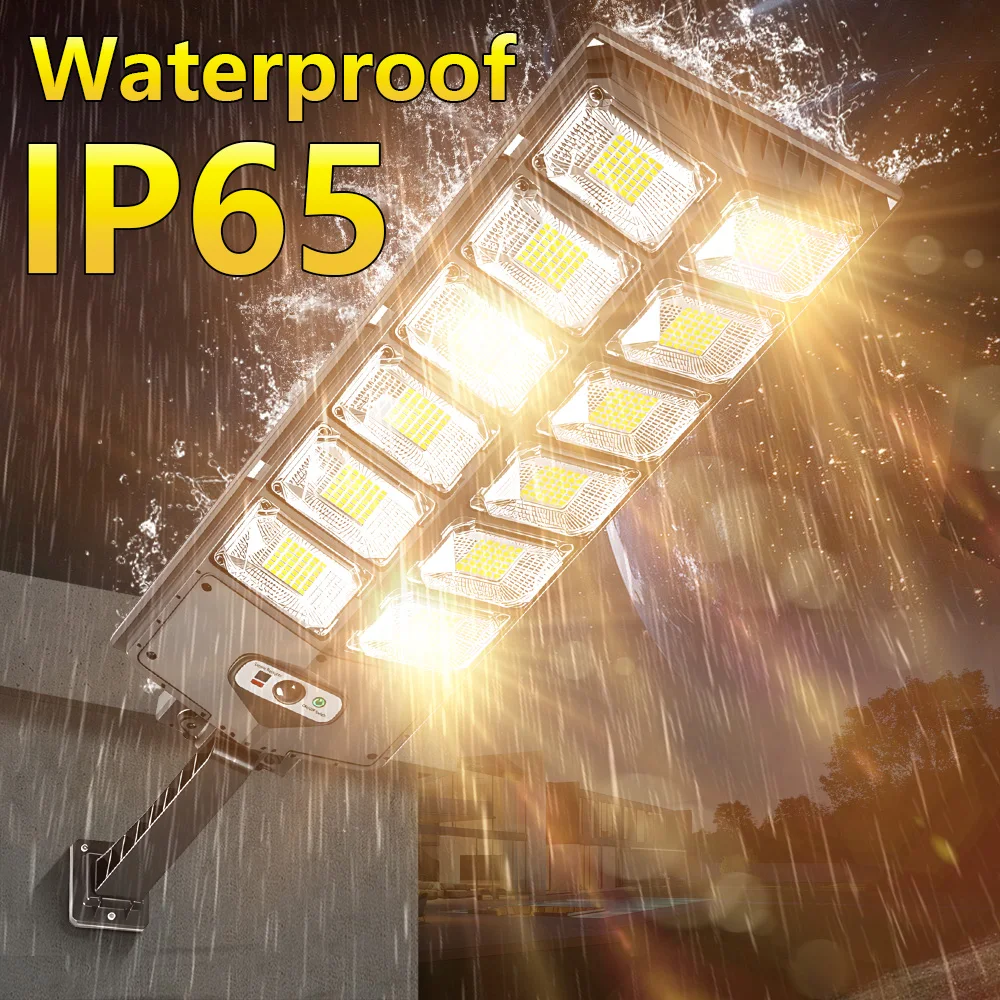 2000000LM Ultra Powerful Outdoor Solar LED Lights 500m² Motion Sensor Solar Street Light IP65 Waterproof Wall Lamp Garden Lights