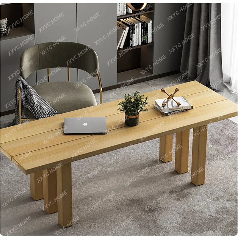 M  personality creative solid wood manager boss table rectangular atmospheric shape desk