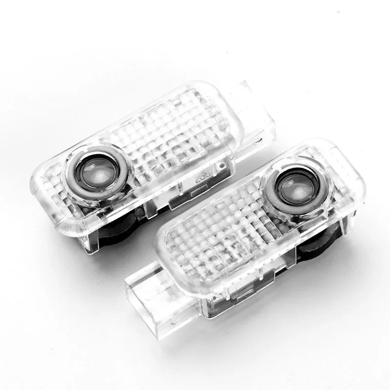 For Audi S Line S1 S3 S4 S5 S6 S7 S3 S4 RS3 RS4 RS5 RS6 Q5 2Pcs Led Car Door Welcome Lights Emblem Projector Lamp Car Styling