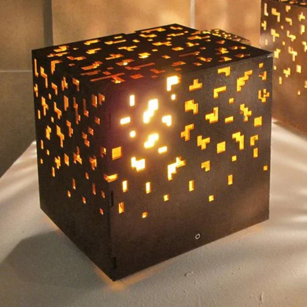 Corten Steel Led Garden Light