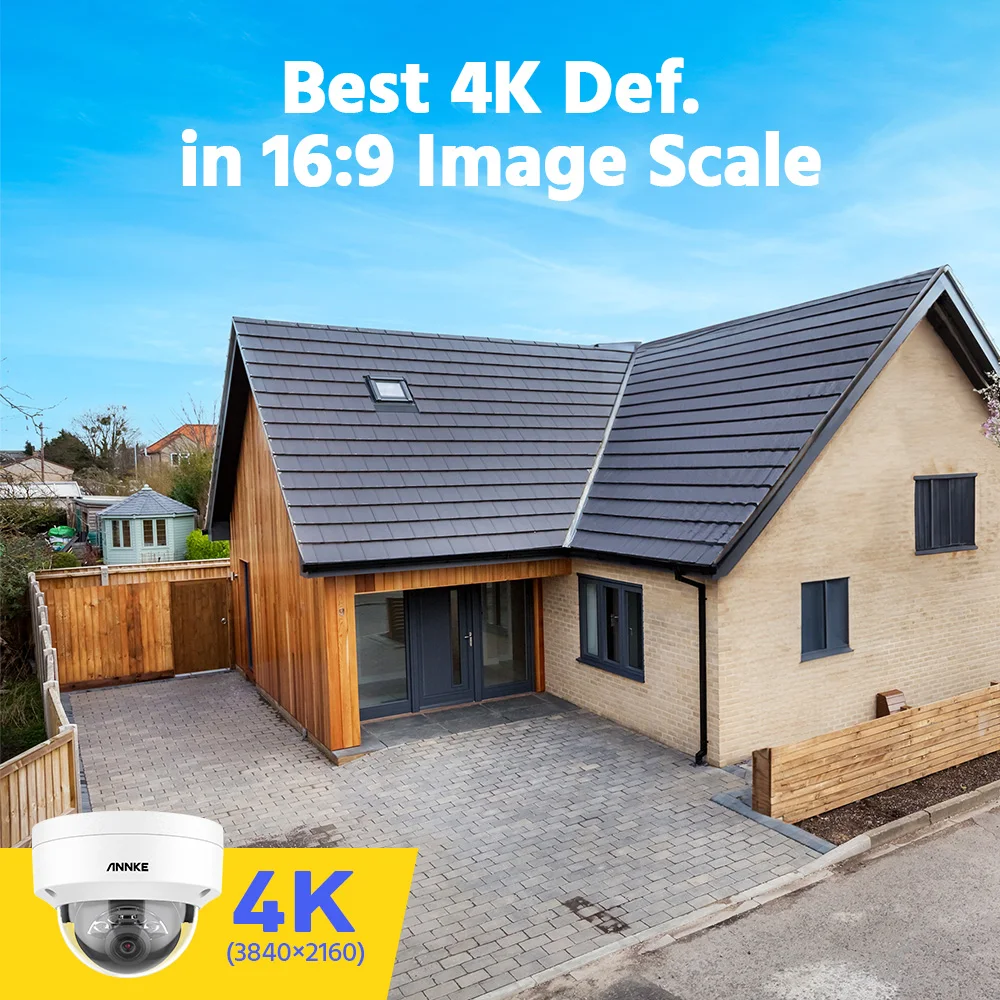 ANNKE 8CH 12MP لمراقبة الأعمال PoE NVR نظام الكاميرا الأمنية 4K 8MP كاميرا تلفزيونات الدوائر المغلقة AI الذكية المزدوجة ضوء ميكروفون #2