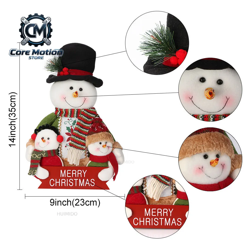 Factory Direct Inventory Christmas Decorations: Home and Venue Decorations, Santa Claus and Snowman Statues, Handmade Decoration