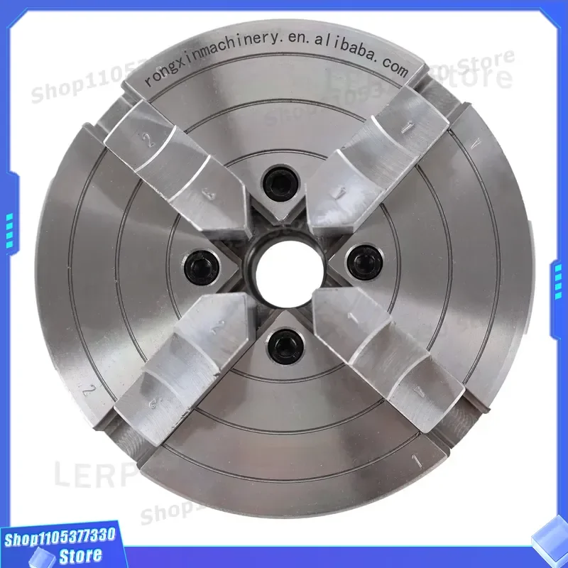 CK6-4S 4 Jaw Self Centering Woodworking Lathe Chuck 6 Inch for Retail Manufacturing Precision Tool Self Centering 4 Jaw