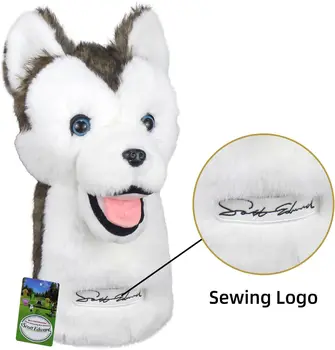 Scott Edward-Animal Zoo Golf Driver, Capas de madeira, Fit Drivers e Fairway, cães adoráveis, engraçado e funcional