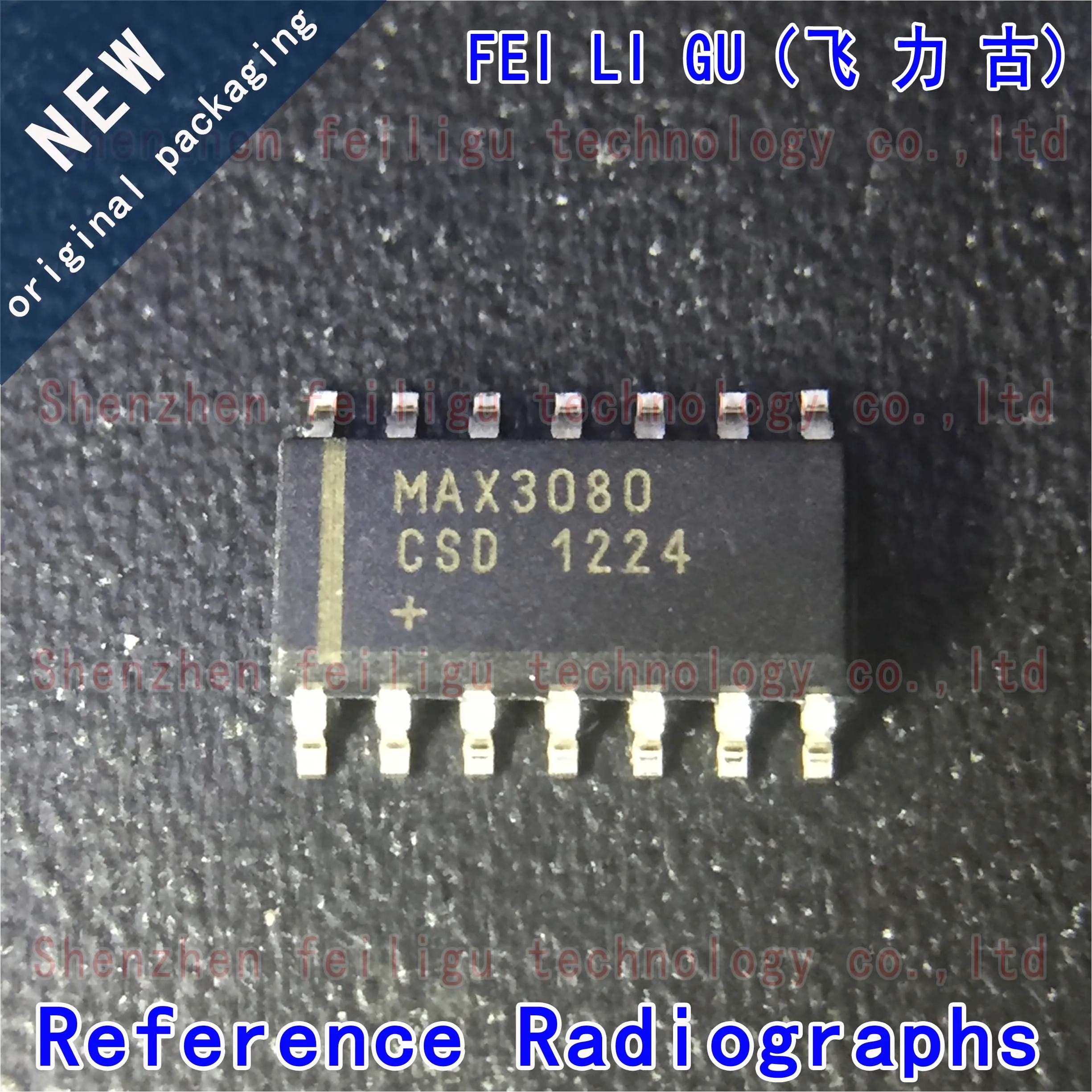 1 ~ 30 Stuks 100% Nieuwe Originele Max3080csd + T Max3080csd Max3080 Pakket: Sop14 Transceiver RS-485/RS-422 Chip