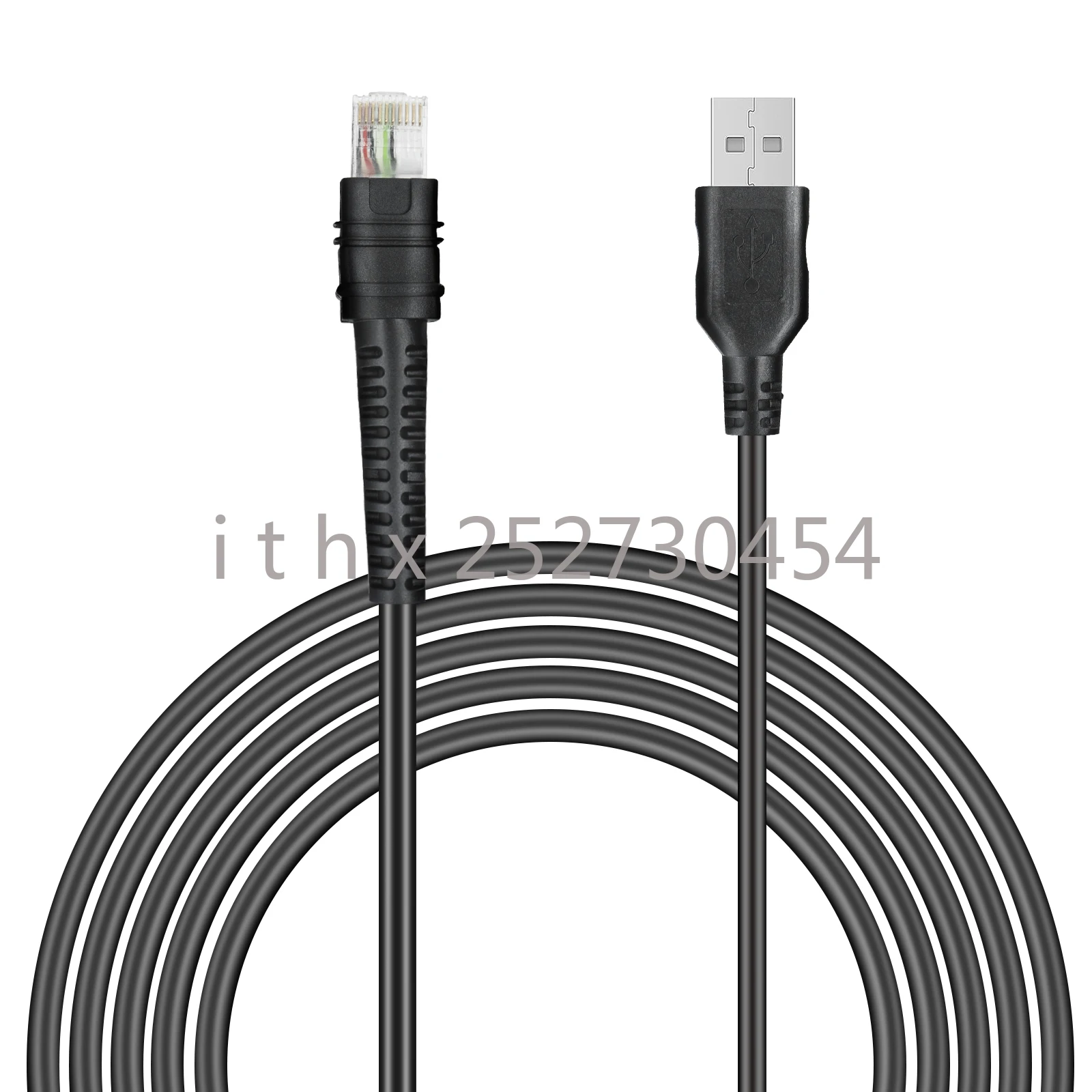 CBA-U46-S07ZAR Shielded USB Cable for Zebra DS3608 DS3678 DS8108 LI3608 LI3678,Brand New