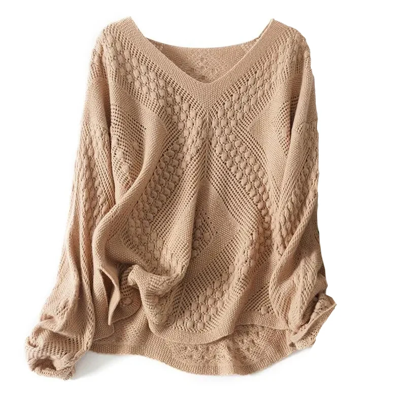 Plus Size 6XL 150kg Autumn Winter Women Long Sleeve Loose Solid Color Sweater Oversized Pullover Casual Knitted Tops