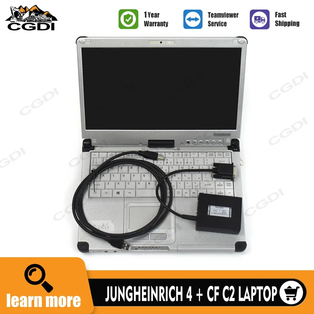 

Forklift Truck for JUDIT Interface for Jungheinrich 4 for Judit auto Diagnostic tool + CF19 CF C2 Laptop